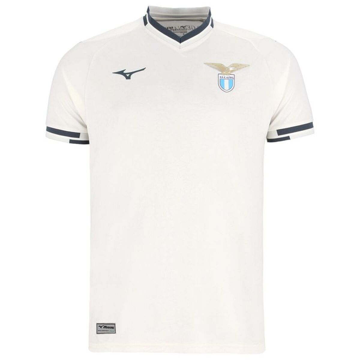 Kortärmad fotbollströja för herrar Mizuno Lazio Away Vit