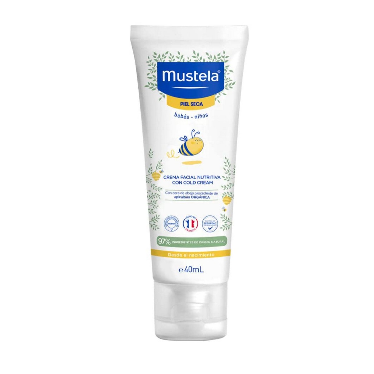 Närande kräm Mustela Niño 40 ml Pojkar Bebisar