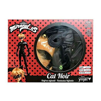 Maskeraddräkt för barn Cat Noir My Other Me Svart