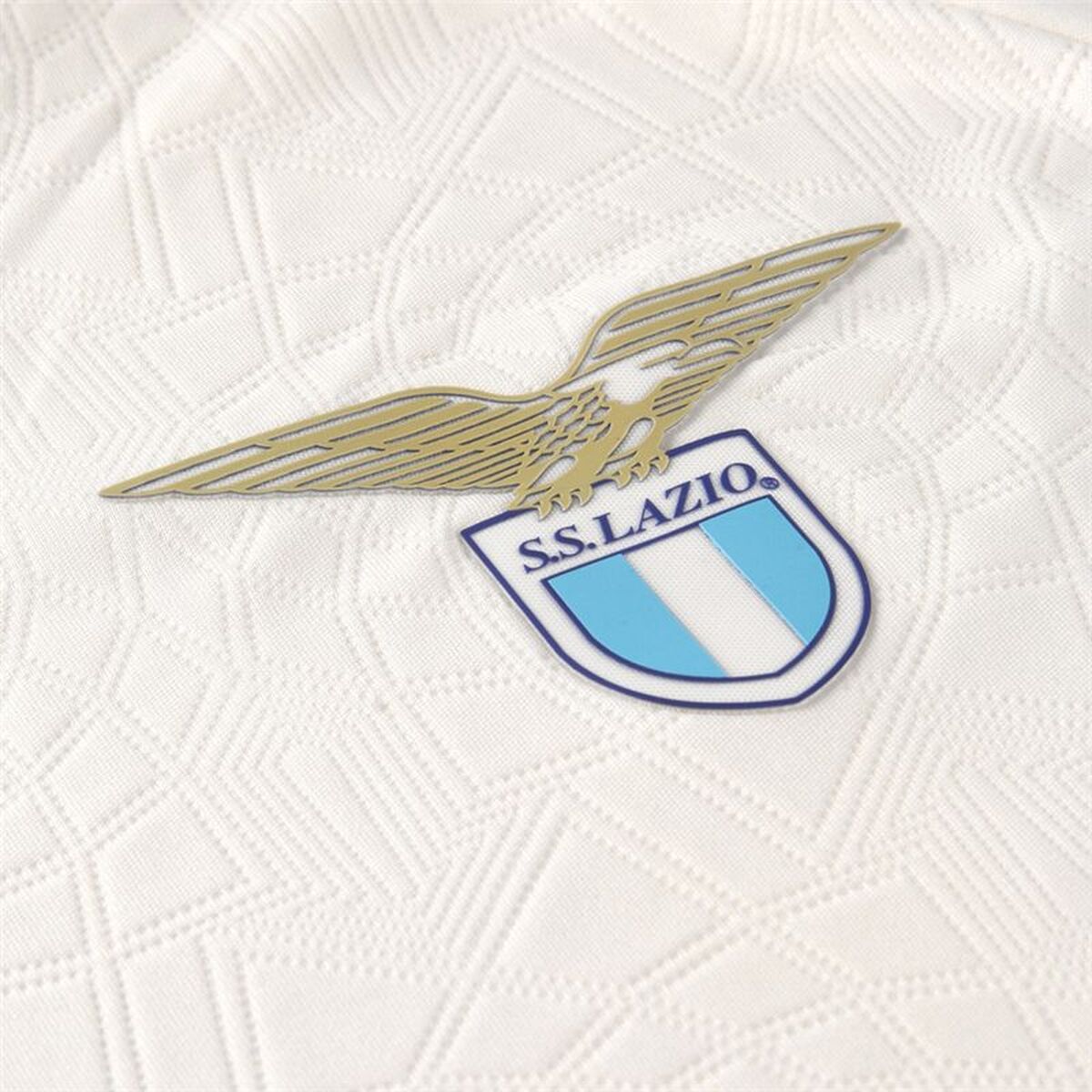 Kortärmad fotbollströja för herrar Mizuno Lazio Away Vit - 2