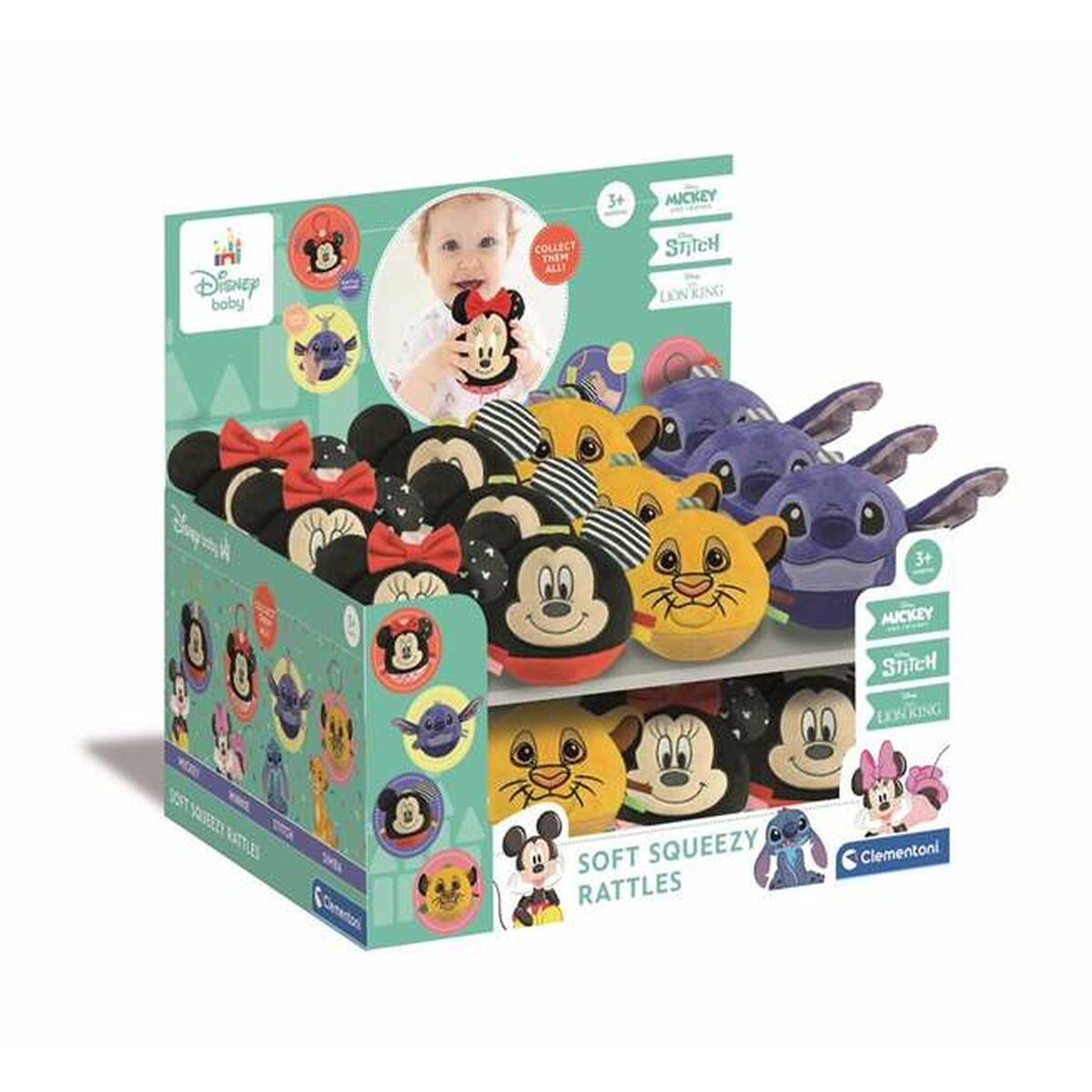 Mjukisleksak Disney Multicolour - 2