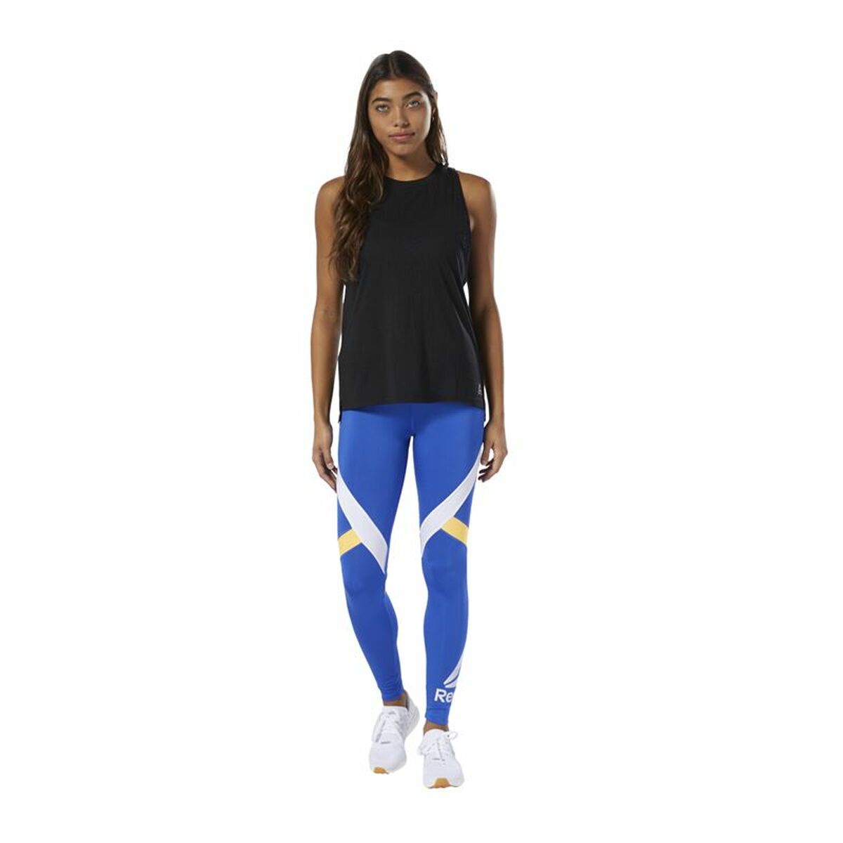 Ärmlös sporttröja Dam Reebok Burnout Svart - 2