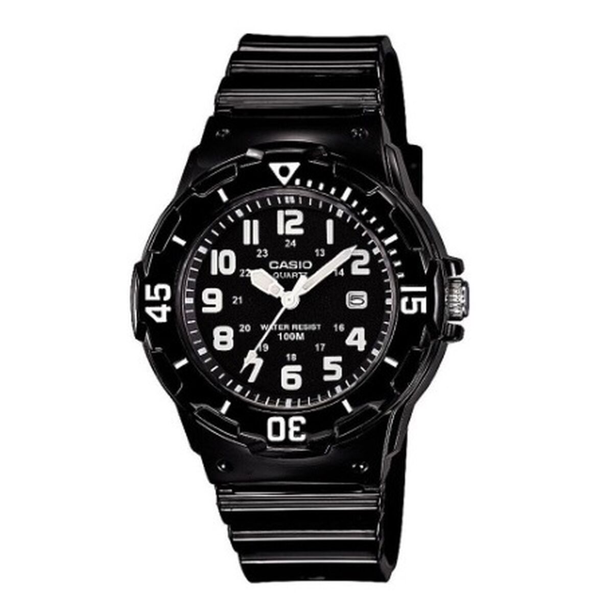 Damklocka Casio LADY DIVER - FULL BLACK (Ø 34 mm)