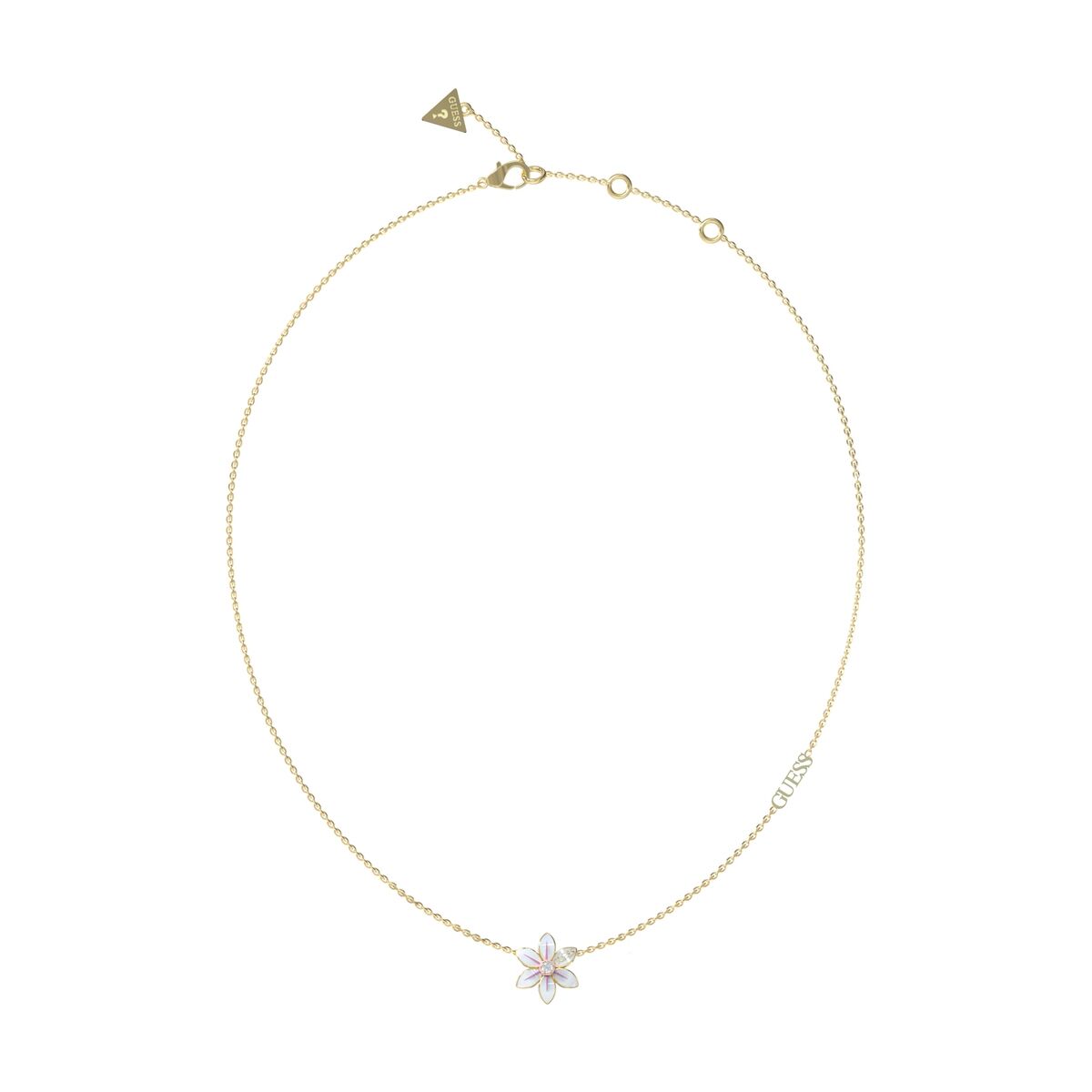Damhalsband Guess JUBN04136JWYGWHT-U Gyllene