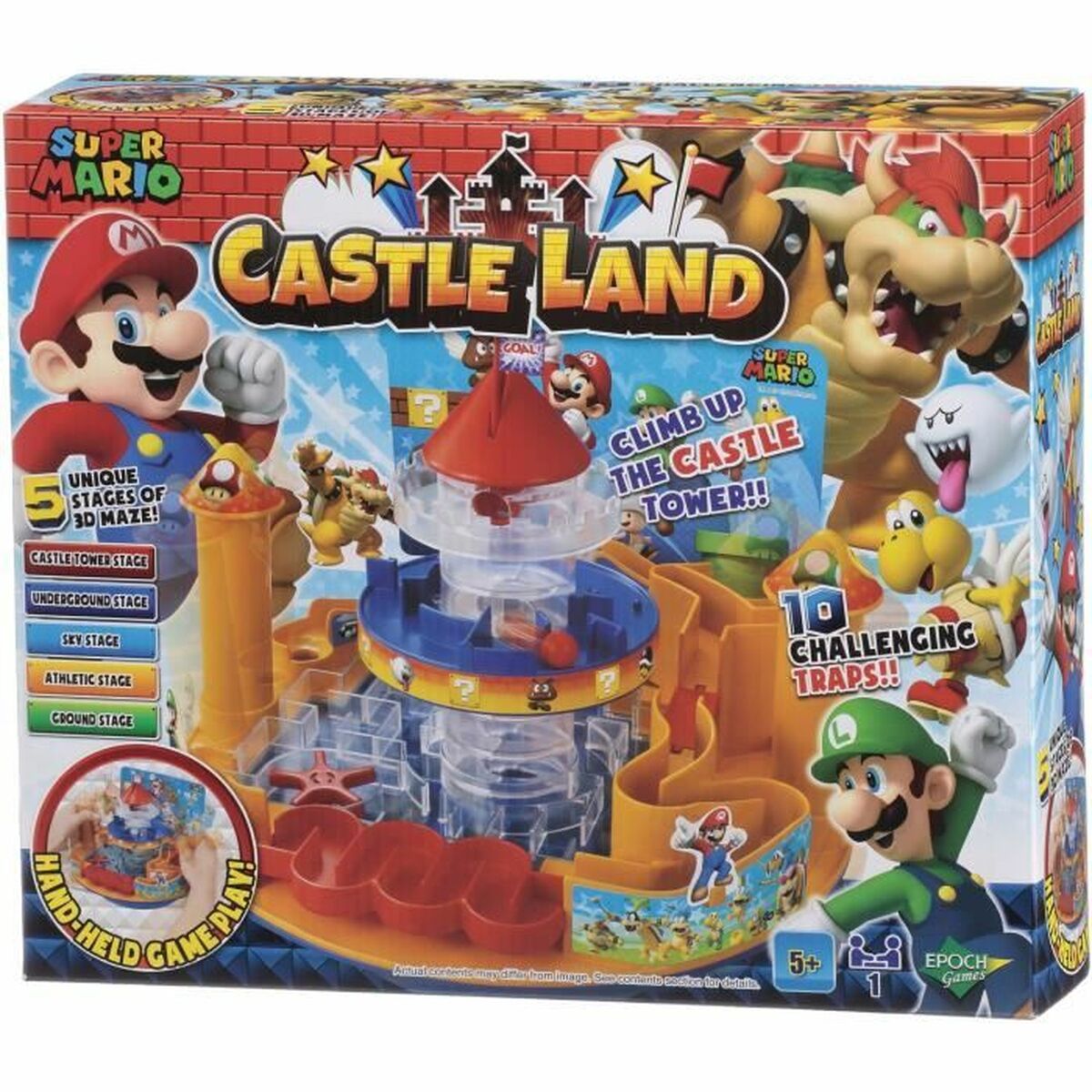 Sällskapsspel EPOCH D'ENFANCE Super Mario Casteland