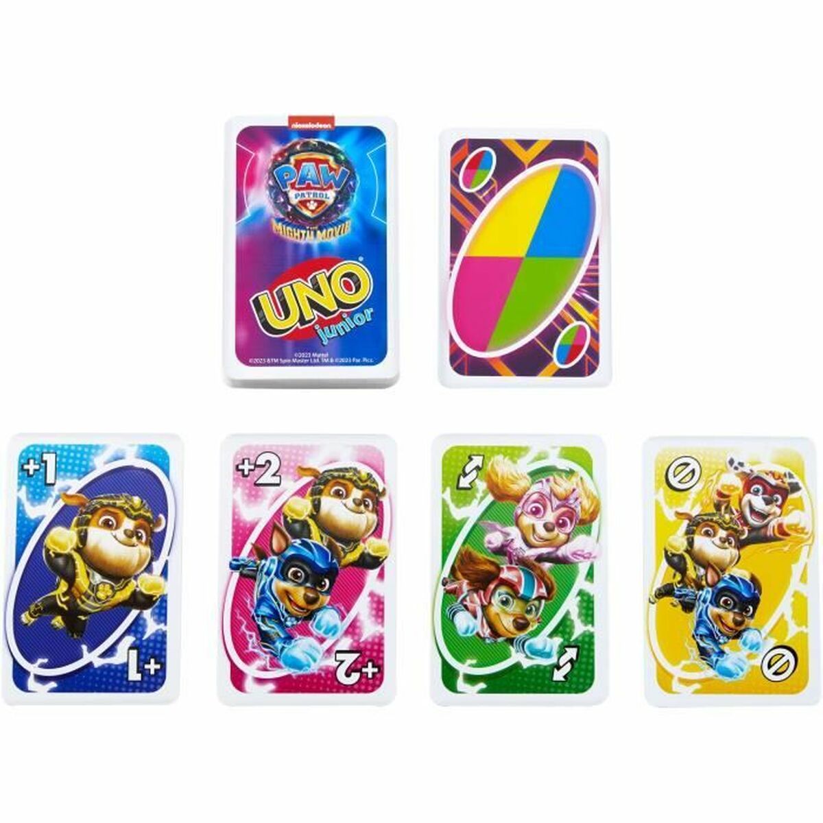 Sällskapsspel Mattel Uno Junior Paw Patrol 10 x 2 x 15 cm - 3