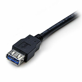 USB-kabel Startech USB3SEXT2MBK         Svart