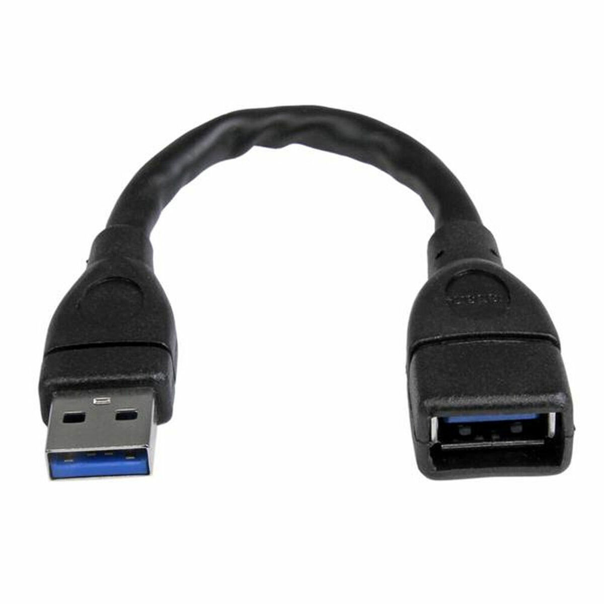 USB-kabel Startech USB3EXT6INBK         Svart