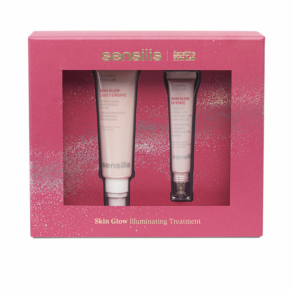 Skönhetsset Sensilis SKIN GLOW FACIAL 2 Delar