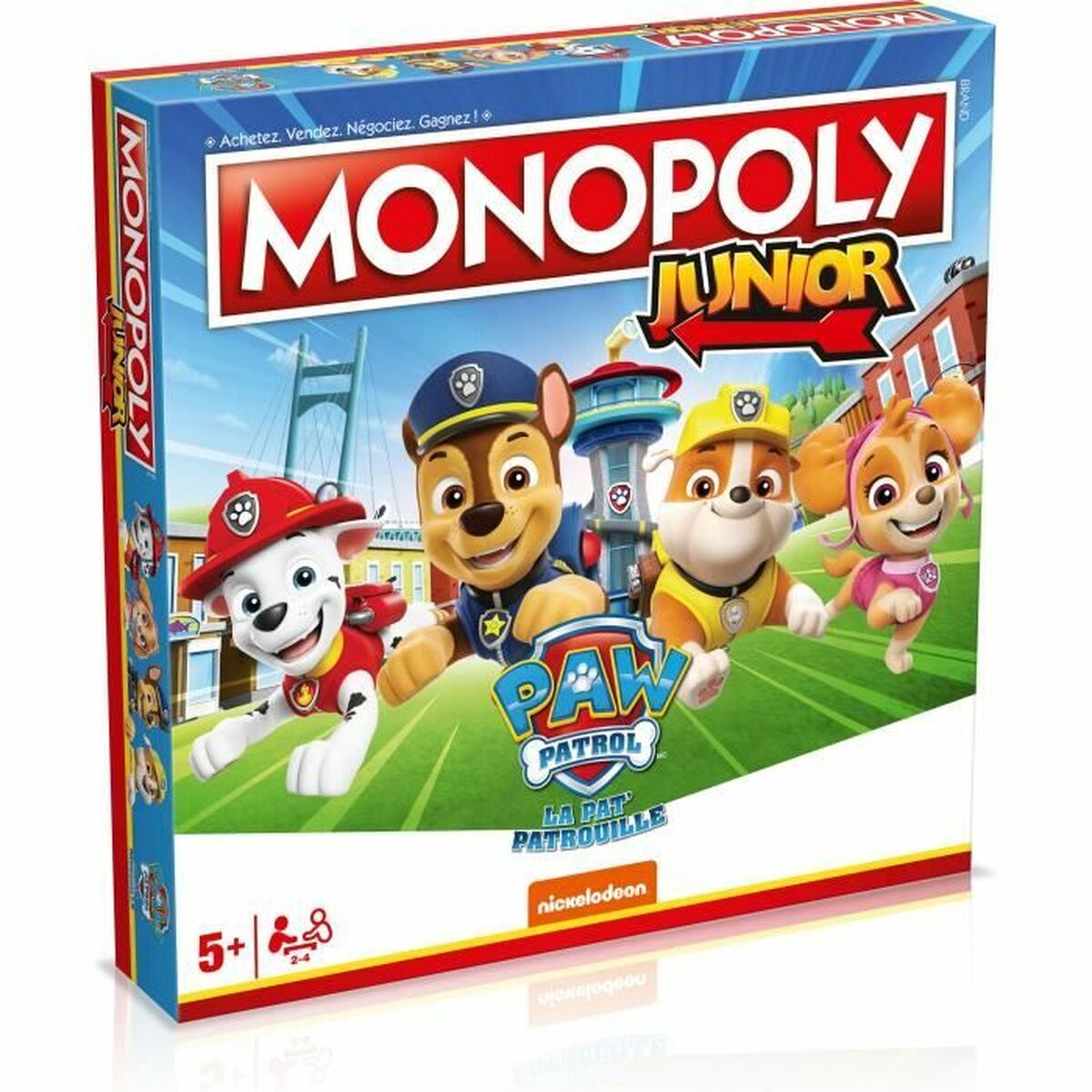 Sällskapsspel Monopoly Winning Moves Paw Patrol 27 x 6 x 27 cm - 2