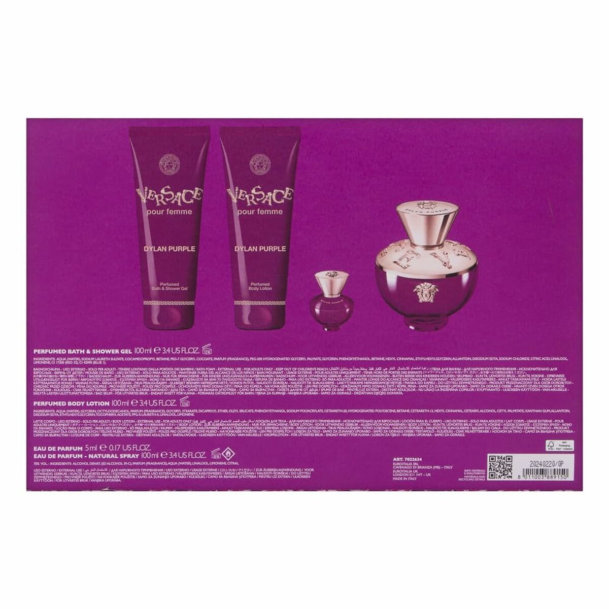 Parfymset Damer Versace 4 Delar - 2