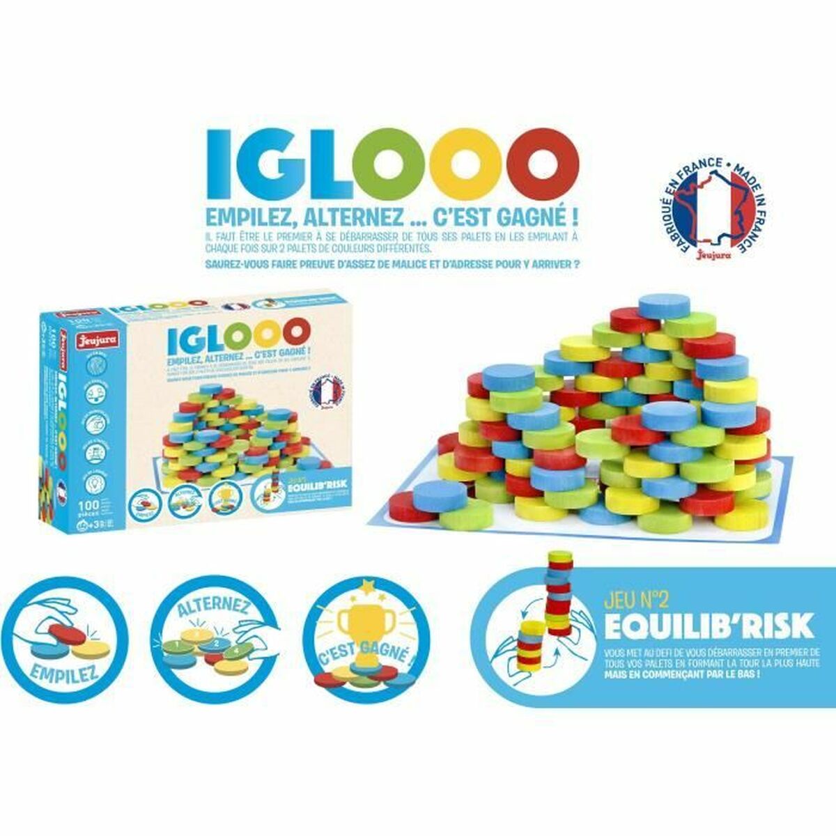 Sällskapsspel Jeujura Iglooo 23 x 9 x 33 cm - 2