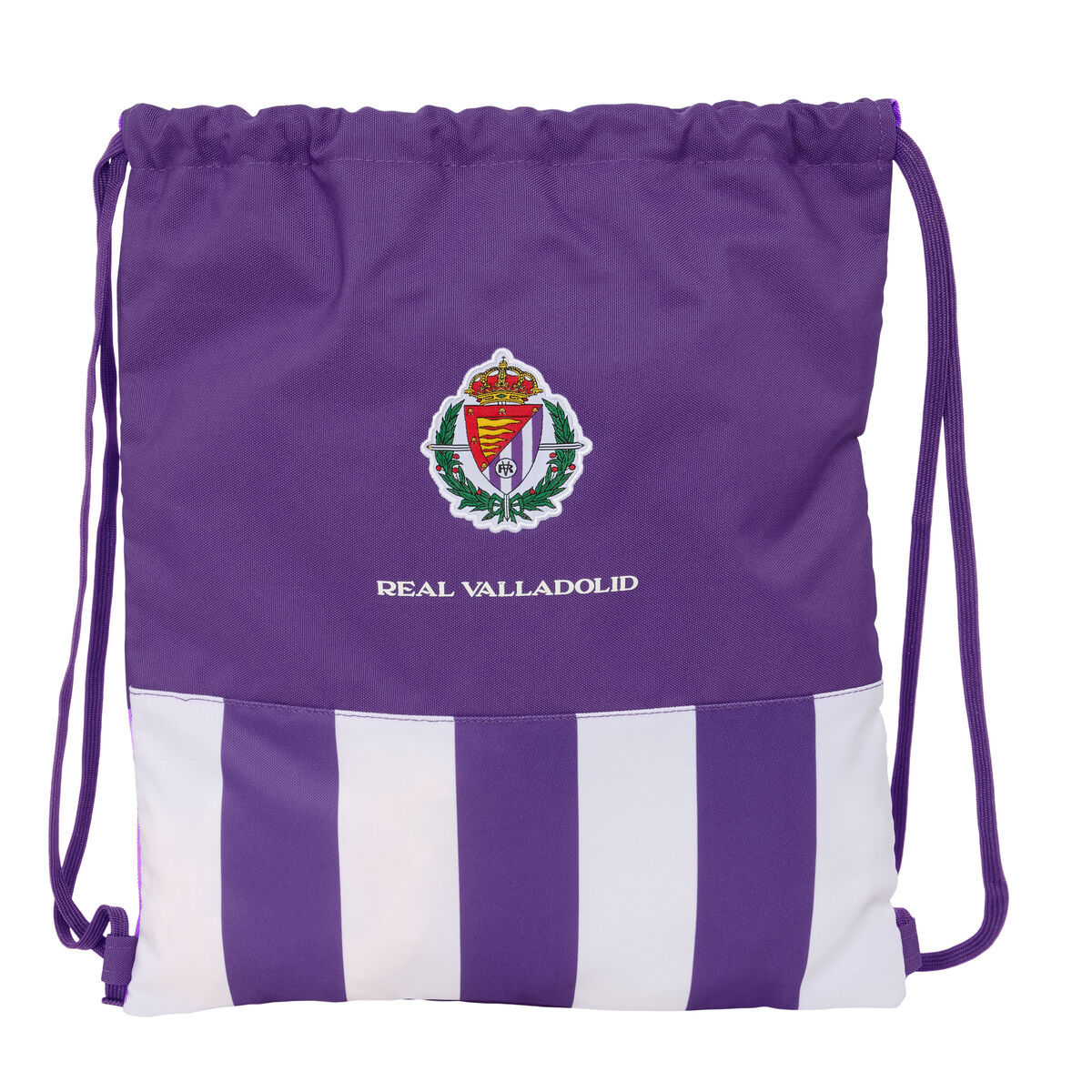 Skopåse med remmar Real Valladolid C.F. Vit Purpur 35 x 40 x 1 cm
