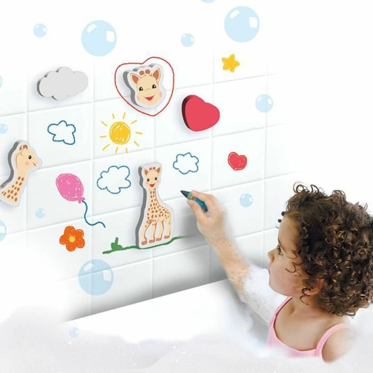 Badleksaker SES Creative Sophie La Girafe Bad & dusch - 2