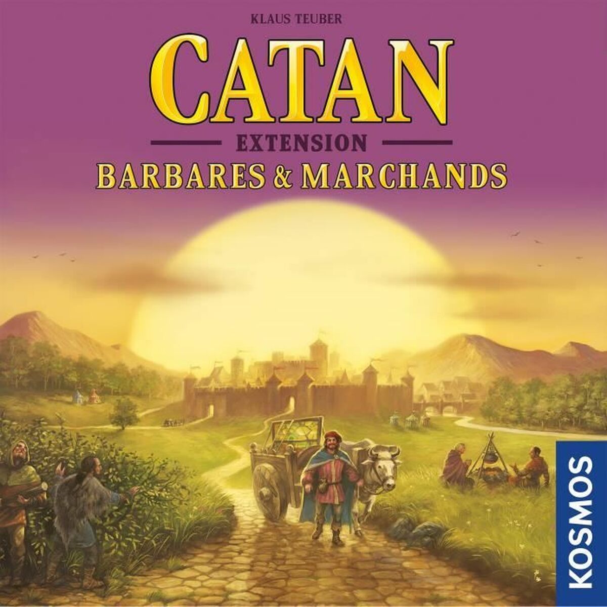Sällskapsspel Asmodee Catan - Expansion: Barbarians & Merchants 30 x 8 x 30 cm - 3