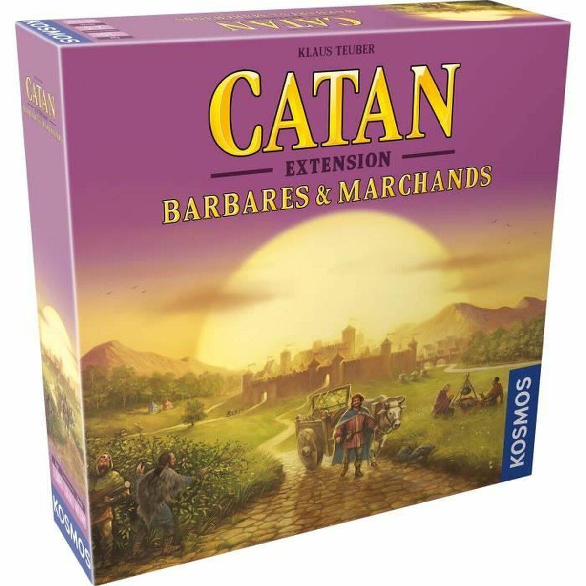 Sällskapsspel Asmodee Catan - Expansion: Barbarians & Merchants 30 x 8 x 30 cm