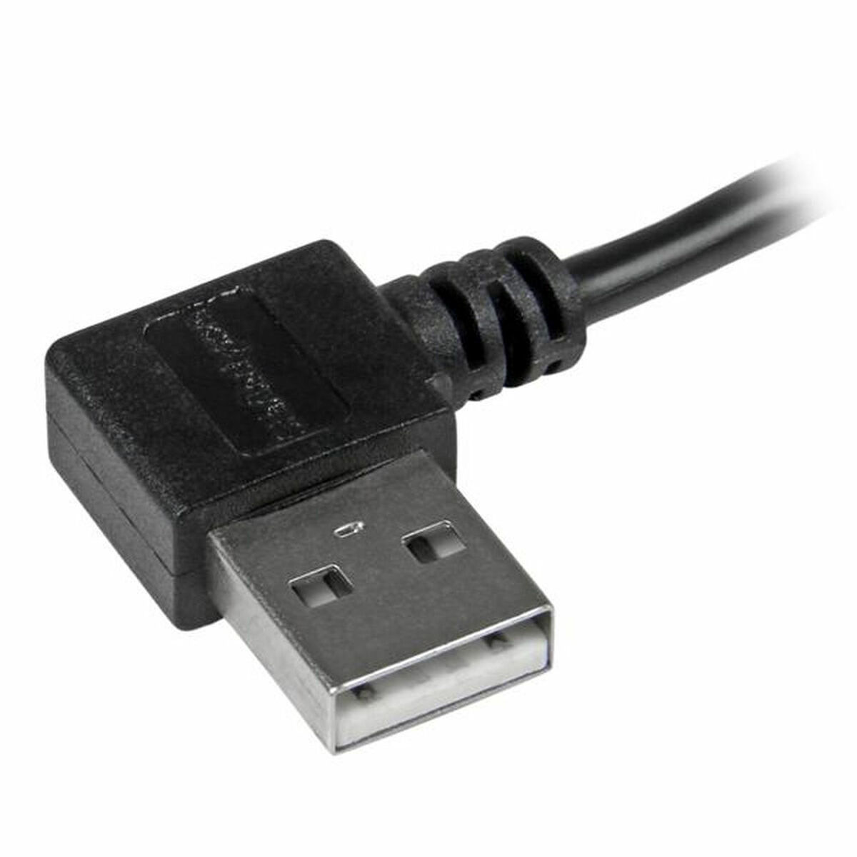USB-kabel till mikro-USB Startech USB2AUB2RA2M         Svart - 2