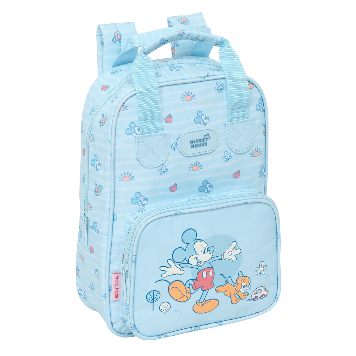Barnryggsäck Mickey Mouse Clubhouse Baby Ljusblå 20 x 28 x 8 cm