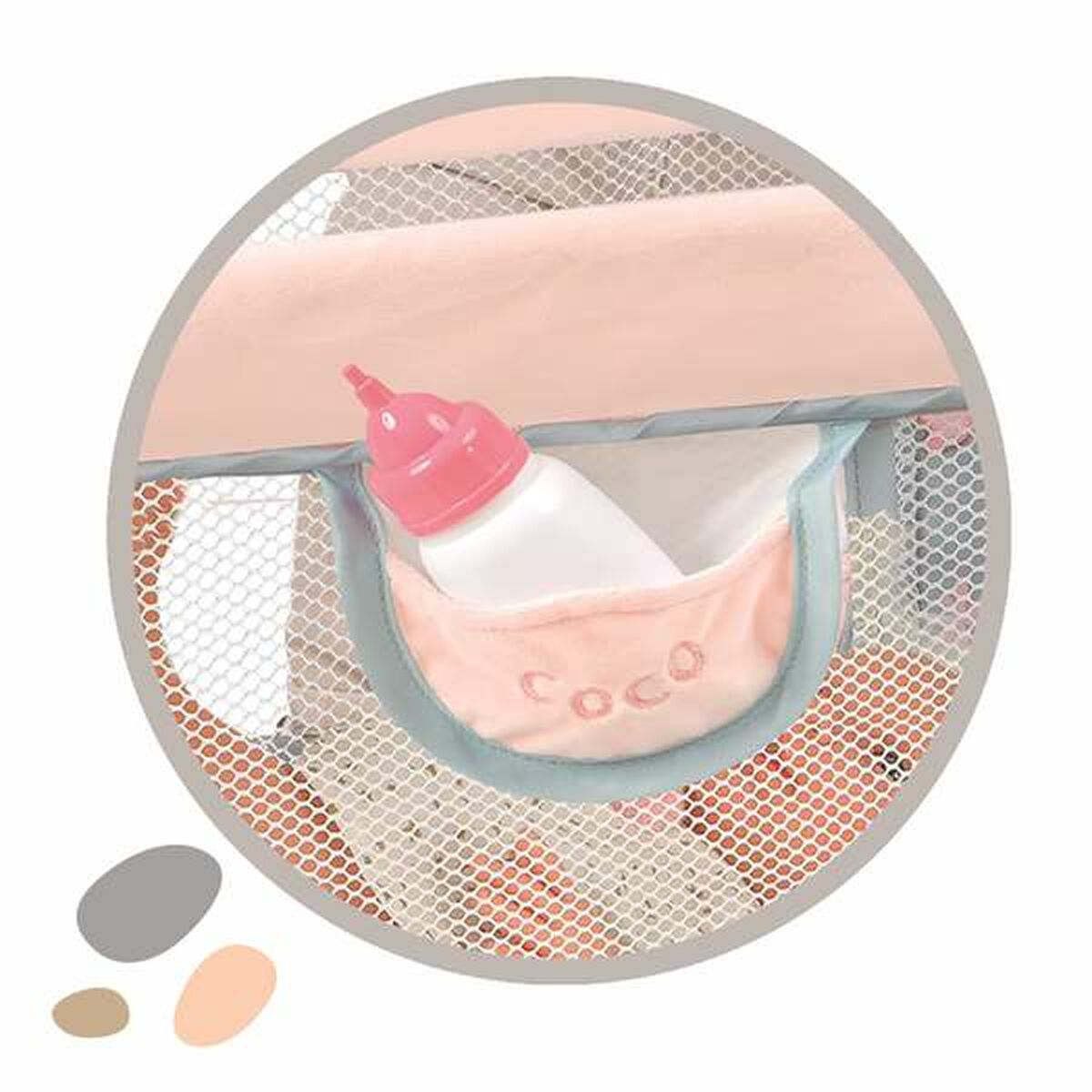 Resesäng för bebis Decuevas Coco 50 x 29 x 30 cm Blå - 3