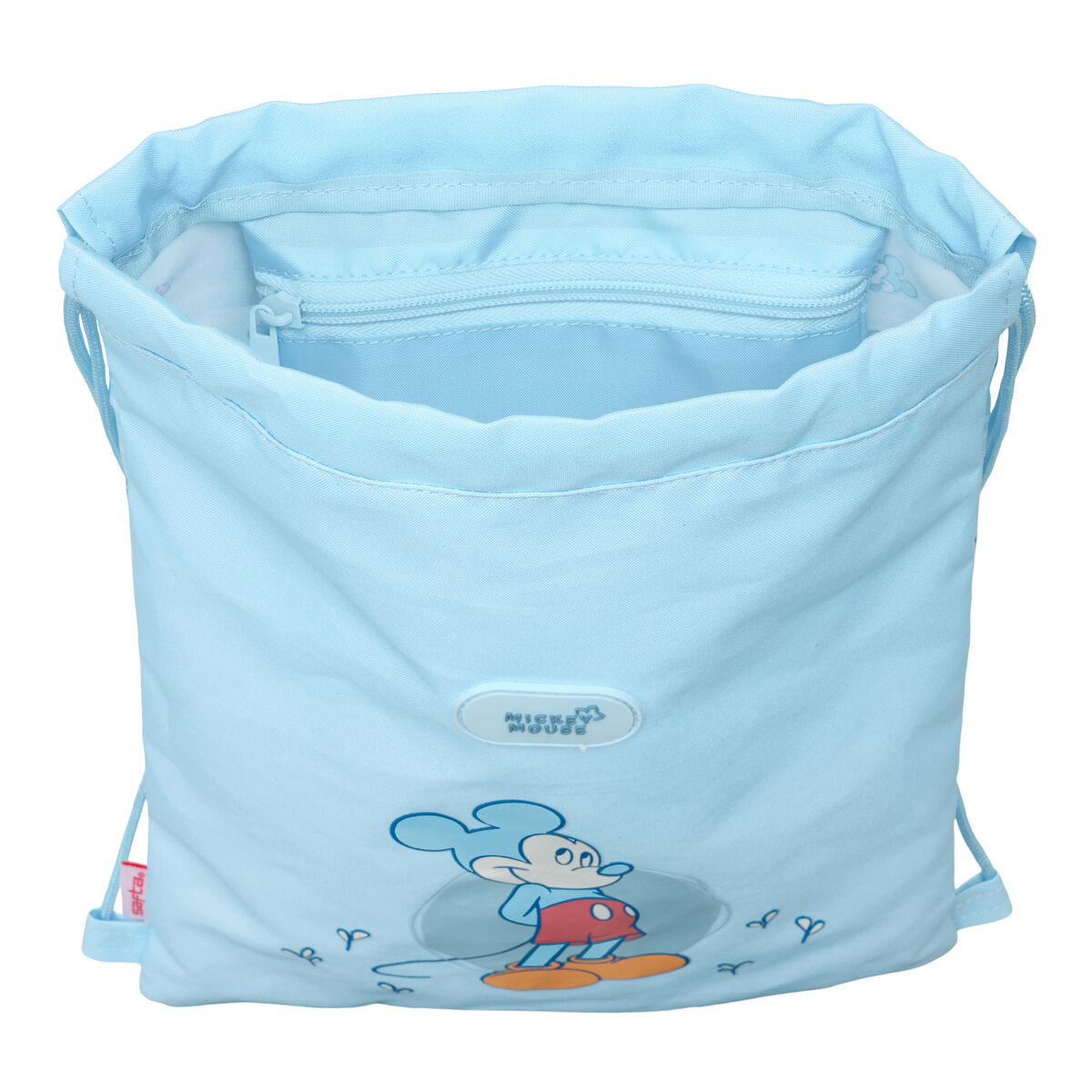 Skopåse med remmar Mickey Mouse Clubhouse Baby Blå 26 x 34 x 1 cm - 3