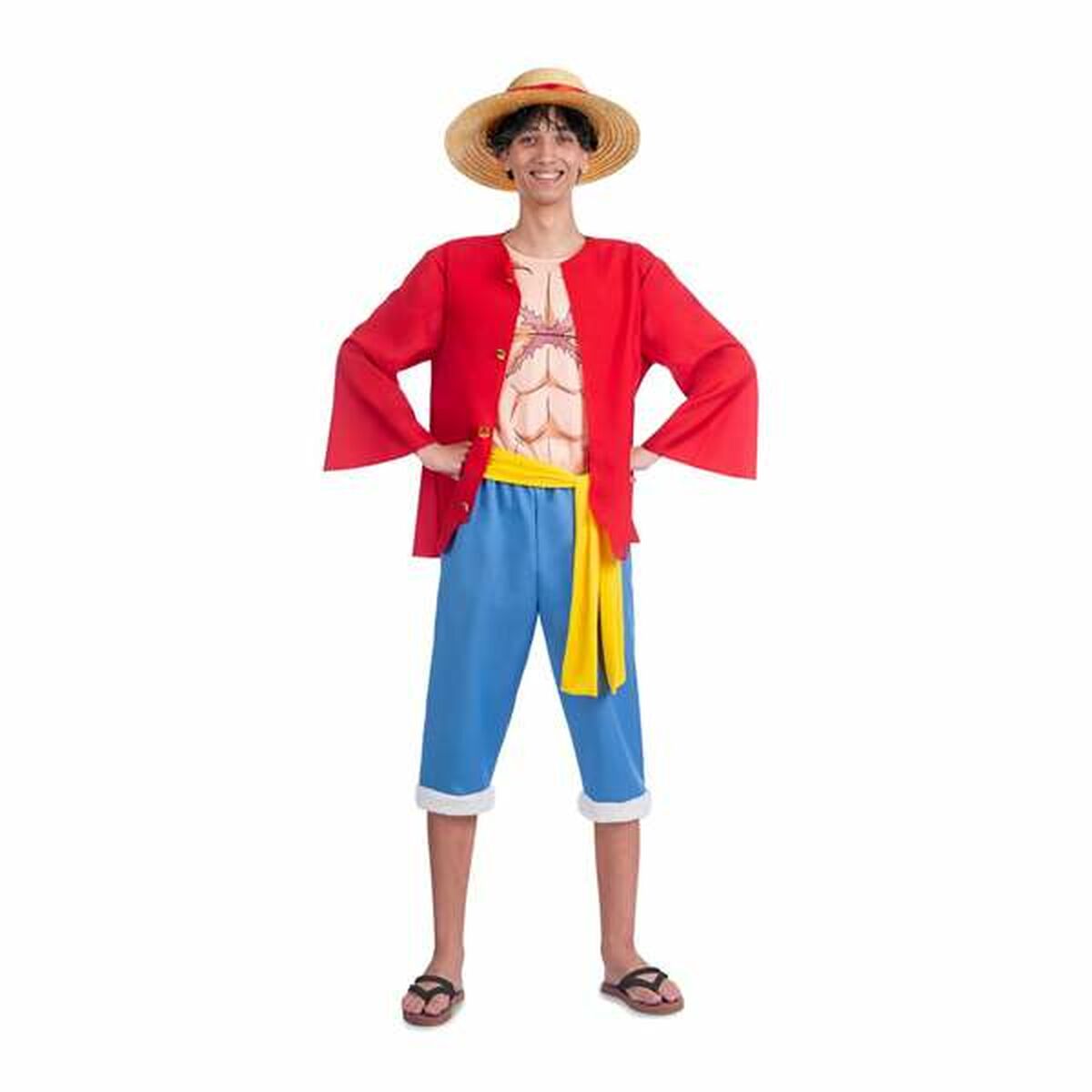 Maskeraddräkt vuxna My Other Me Luffy  S
