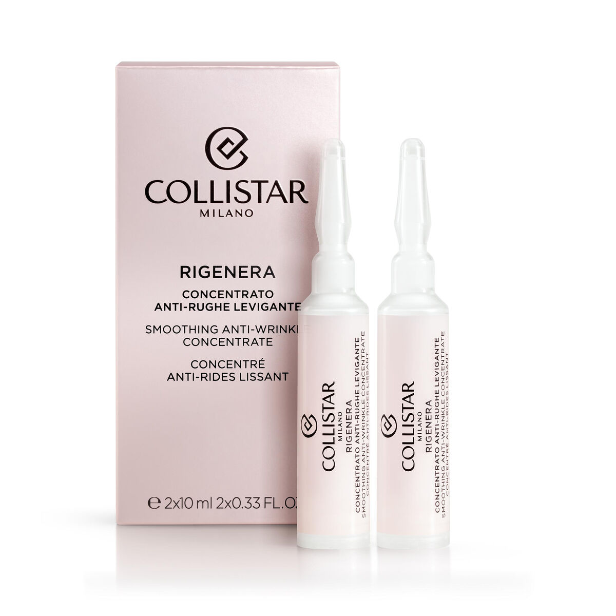 Uppstramande anti-agingkoncentrat Collistar Rigenera 10 ml 10 ml x 2 Ampuller