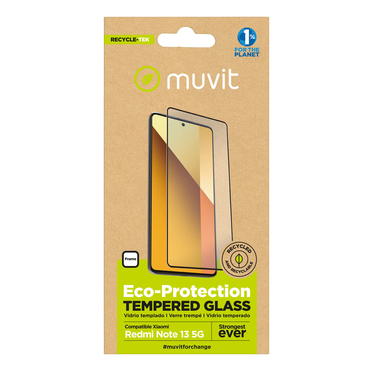 Skärmskydd för Mobiltelefon Muvit for Change Redmi Note 13 5G