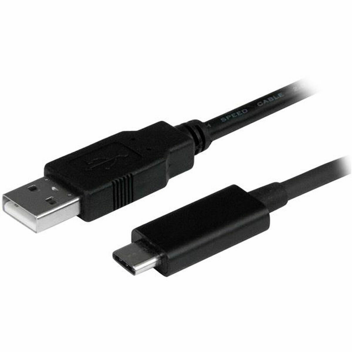 USB A till USB C Kabel Startech USB2AC1M             USB C Svart