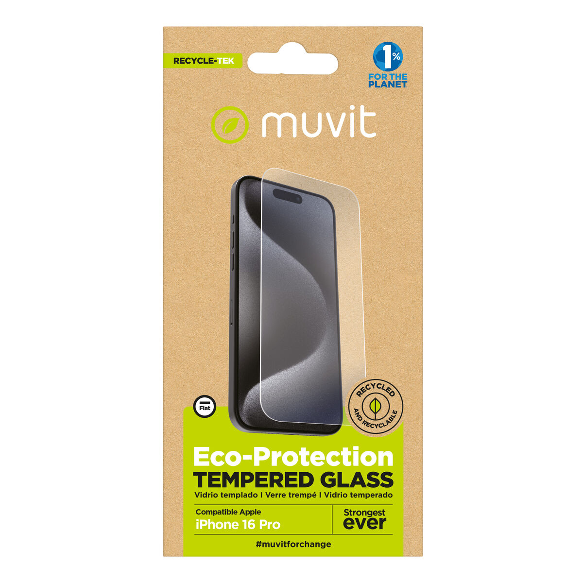 Skärmskydd för Mobiltelefon Muvit iPhone 17/17 Pro/16 Pro