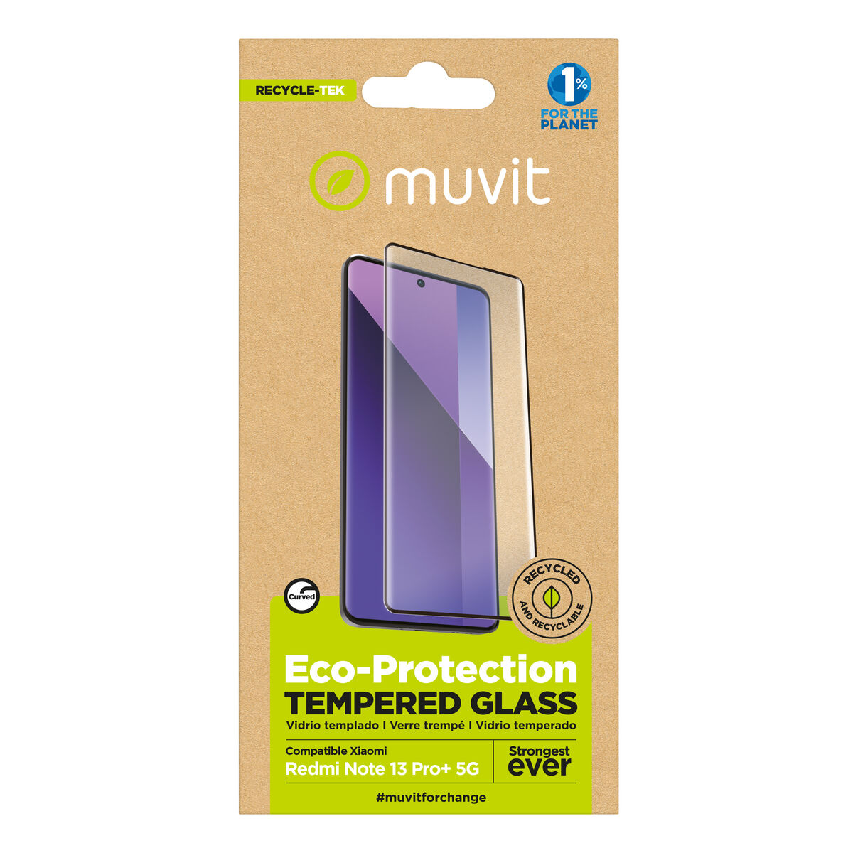 Skärmskydd för Mobiltelefon Muvit for Change Redmi Note 13 Pro+ 5G