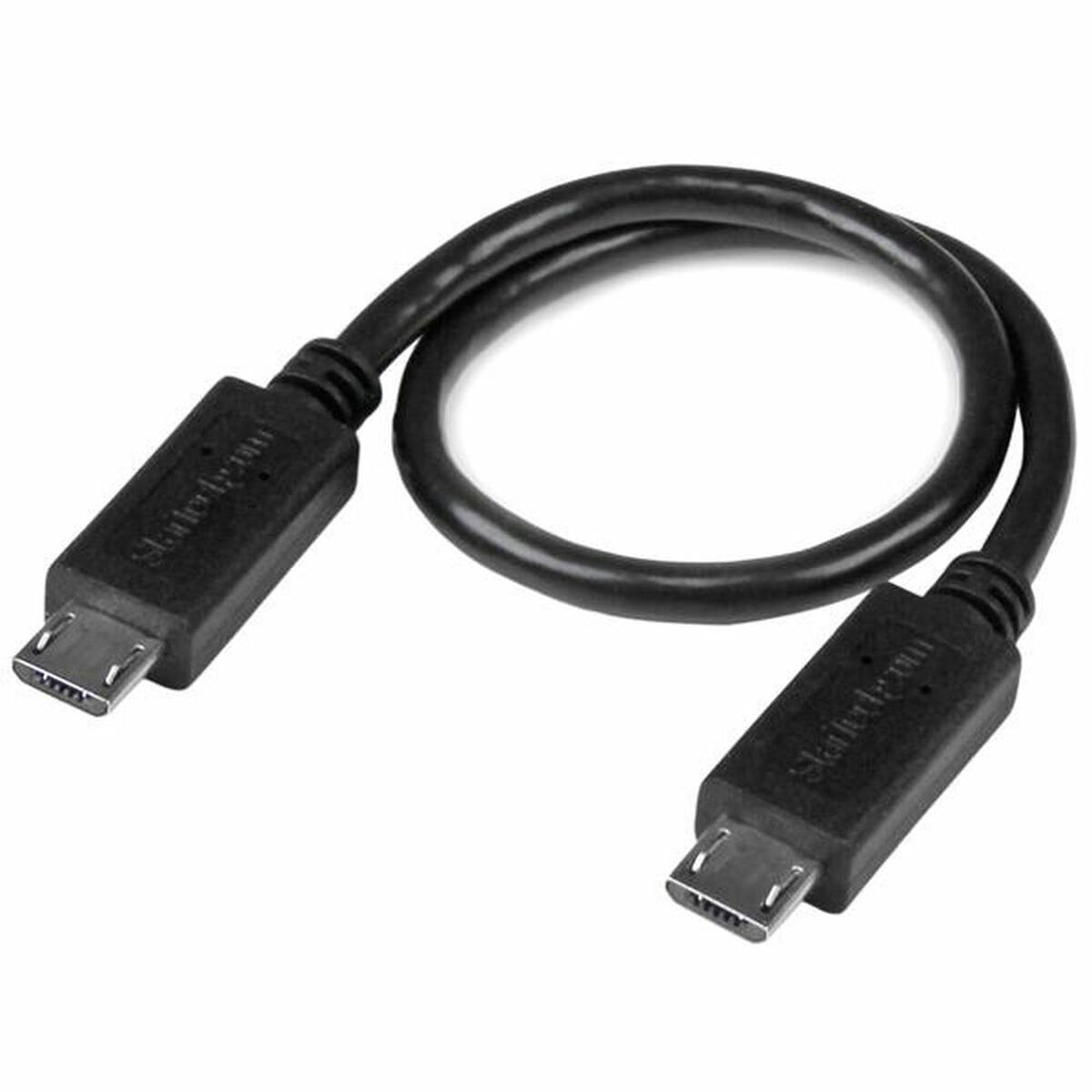 Kabel Micro USB Startech UUUSBOTG8IN          Svart - 2