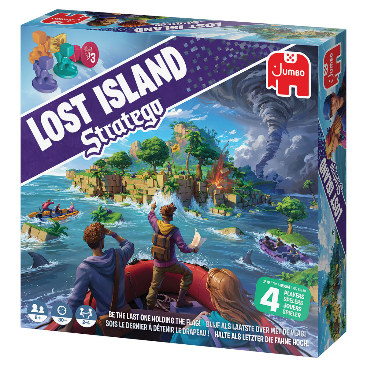 Sällskapsspel Dujardin Stratego Lost Island 28 x 6 x 28 cm