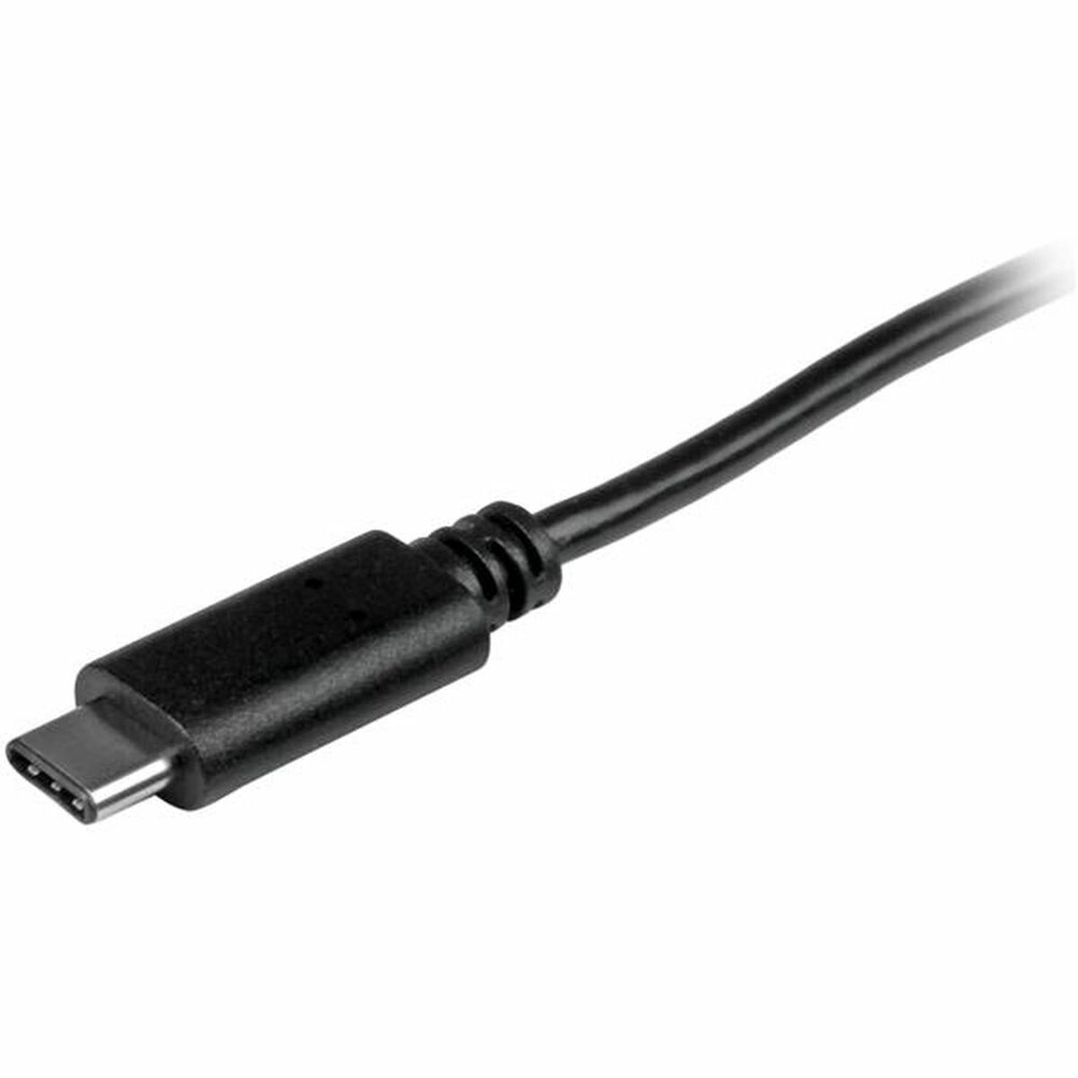 Kabel USB C Startech USB2CC1M             USB C Svart - 2