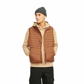 Träningsväst Herr Jack & Jones Jjben Square Mocha Bisque