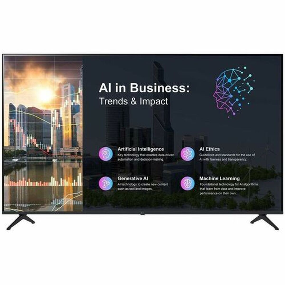 Videovägg Monitor LG 43PK640S0LB.AEUQ 43" Ultra HD
