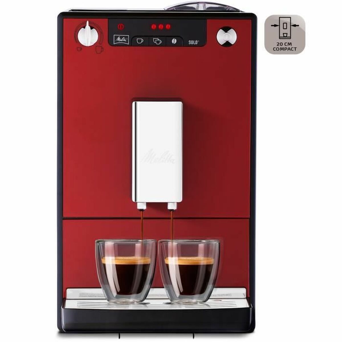 Superautomatisk kaffebryggare Melitta CAFFEO SOLO 1400 W Röd 1400 W 15 bar - 2