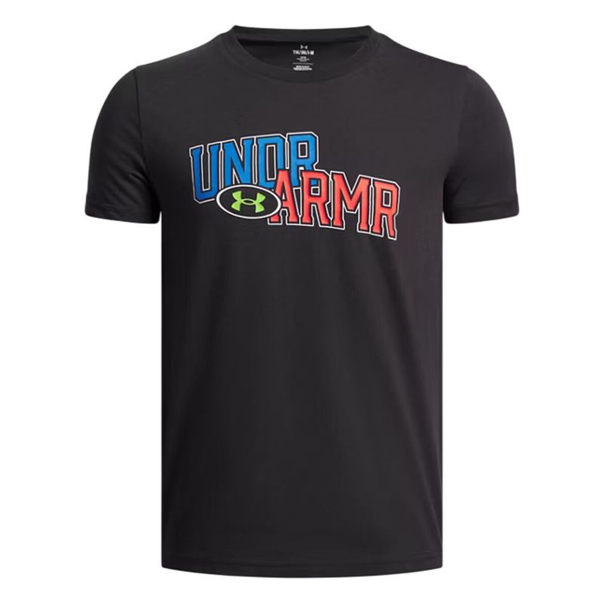 Barn T-shirt med kortärm Under Armour Flame Wm Ss Svart