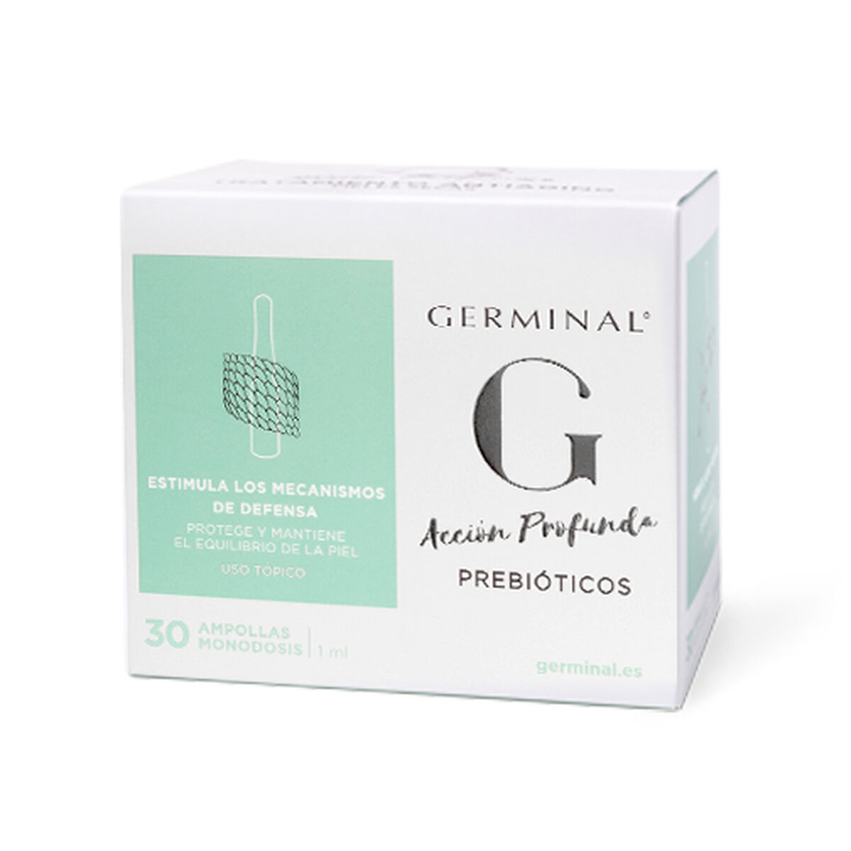 Anti-Ageing kapslar Germinal Acción Profunda 1 ml Ampuller x 30 Prebioticos