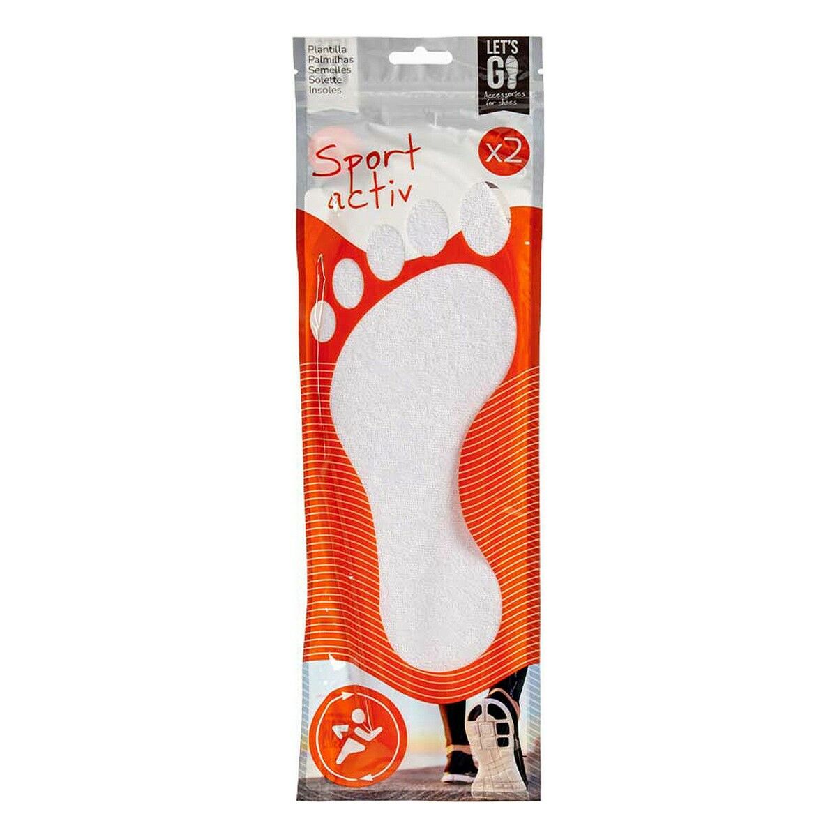 Modeller Sport Vit Bomull Plast Latex 9,5 x 29,5 cm 11,5 x 0,5 x 36 cm (12 antal) - 3
