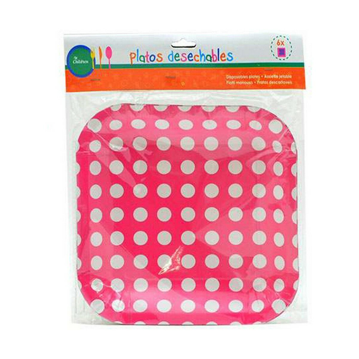 Tallriksset Poäng Disponibel 24 x 2 x 19 cm (12 antal) - 3