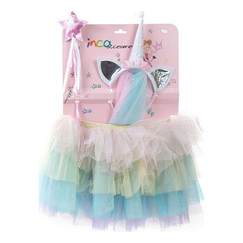 Tyllkjol Inca Bailarina Unicornio Multicolour Enhörning 24-36 Månader (3 Delar)