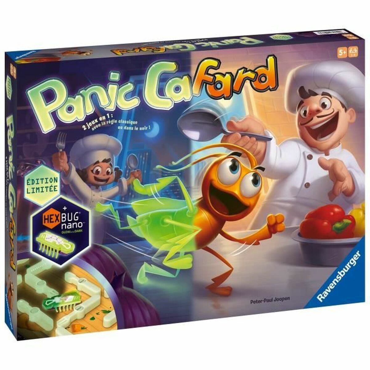 Sällskapsspel Ravensburger Phosphorescent Cockroach Panic - 3