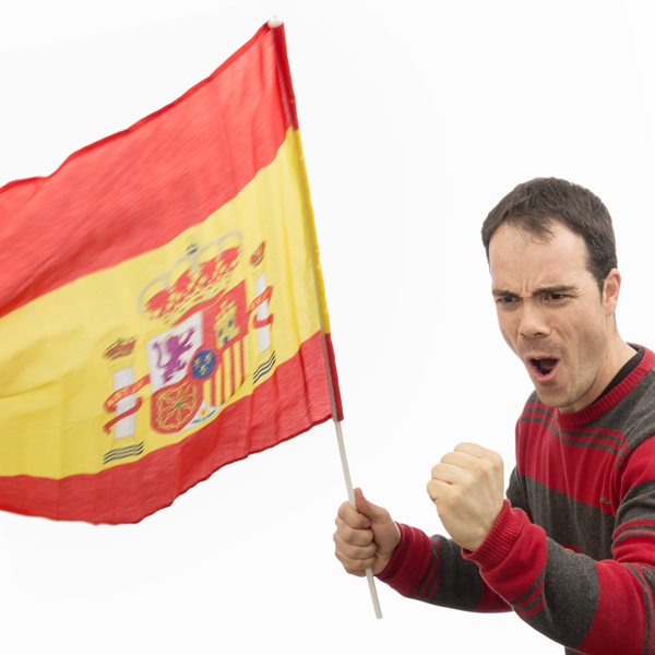 Flagga España 90 x 60 cm