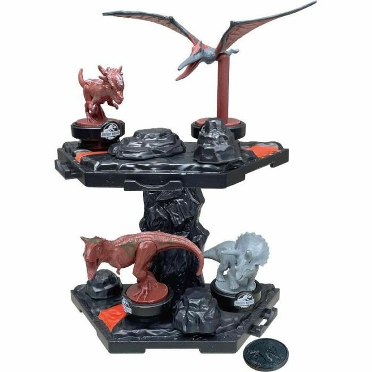 Sällskapsspel EPOCH D'ENFANCE Jurassic World Volcano Quake 15 x 5 x 23 cm - 2