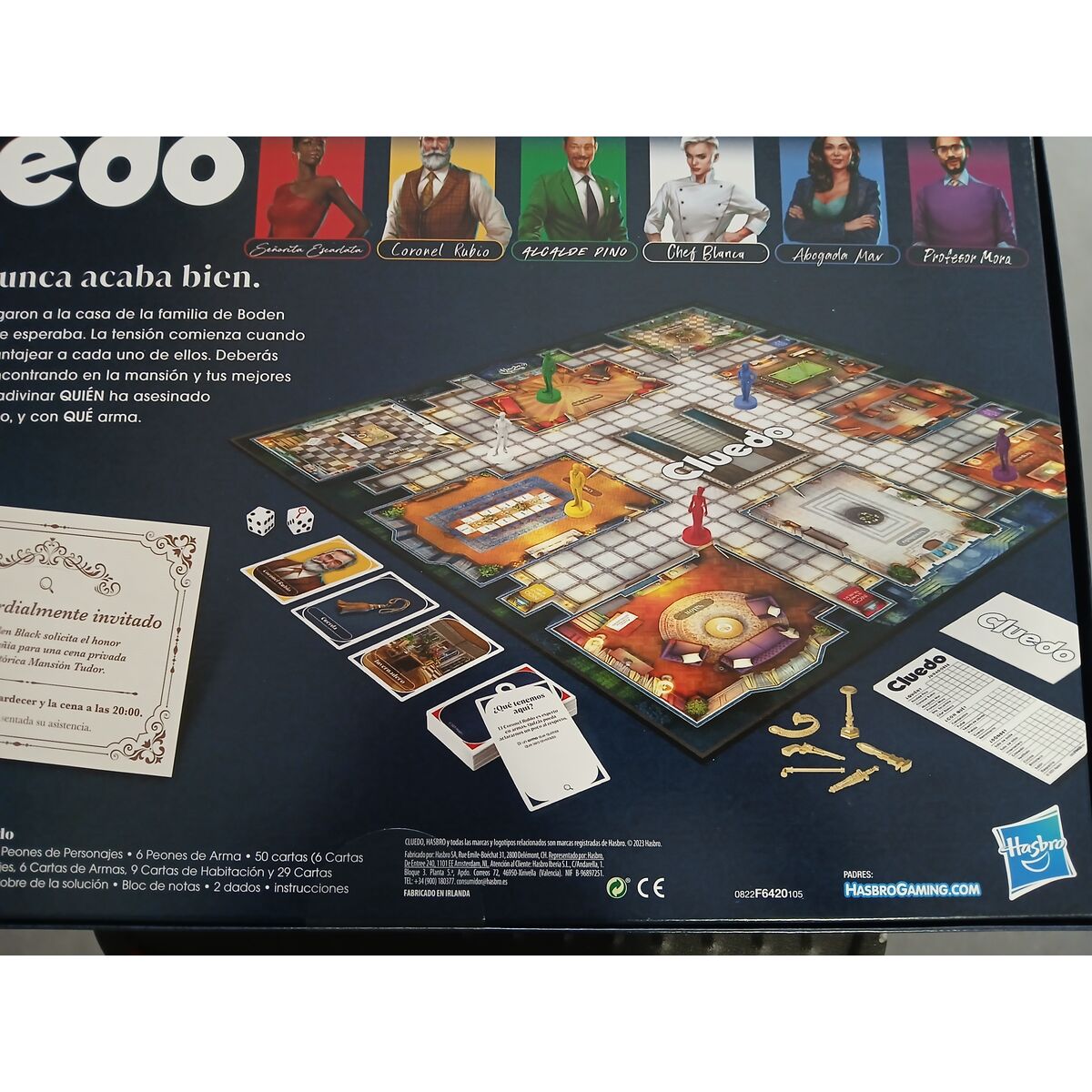 Blad Hasbro Cluedo - 3