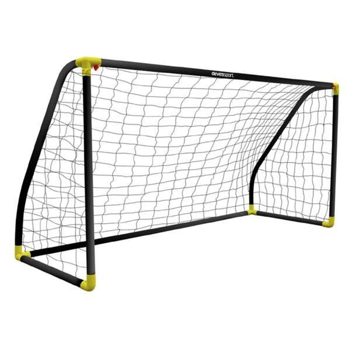 Hopvikbart fotbollsmål Ociotrends 180 x 91 x 120 cm Svart (Svart) - 2