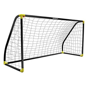 Hopvikbart fotbollsmål Ociotrends 180 x 91 x 120 cm Svart (Svart)