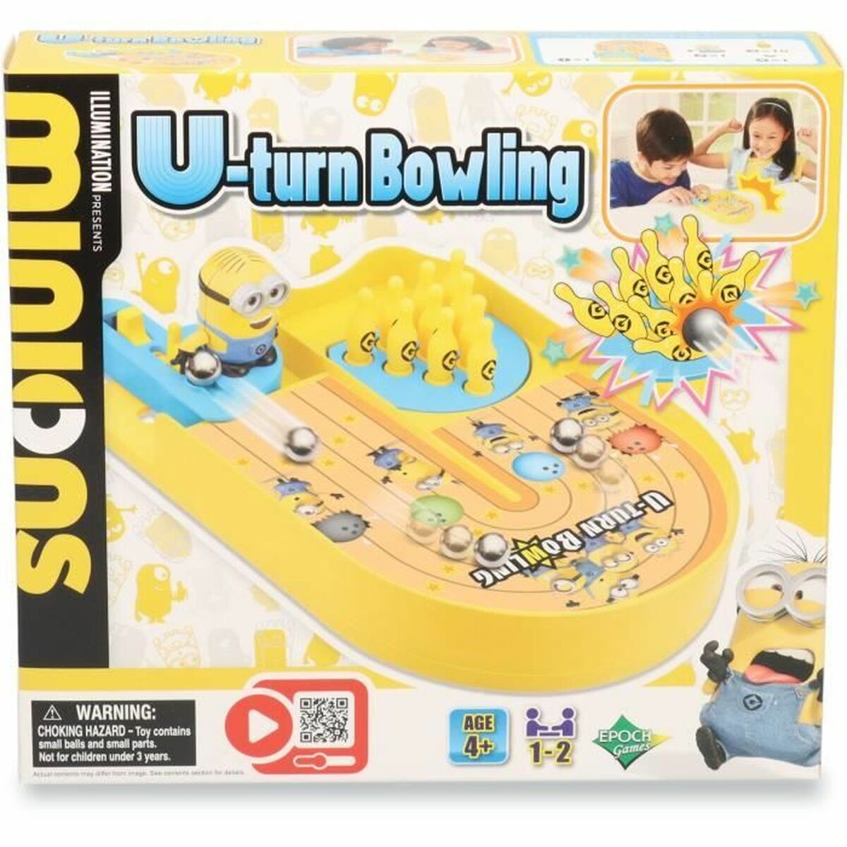 Sällskapsspel EPOCH D'ENFANCE Minions U-turn Bowling 20 x 6 x 21 cm