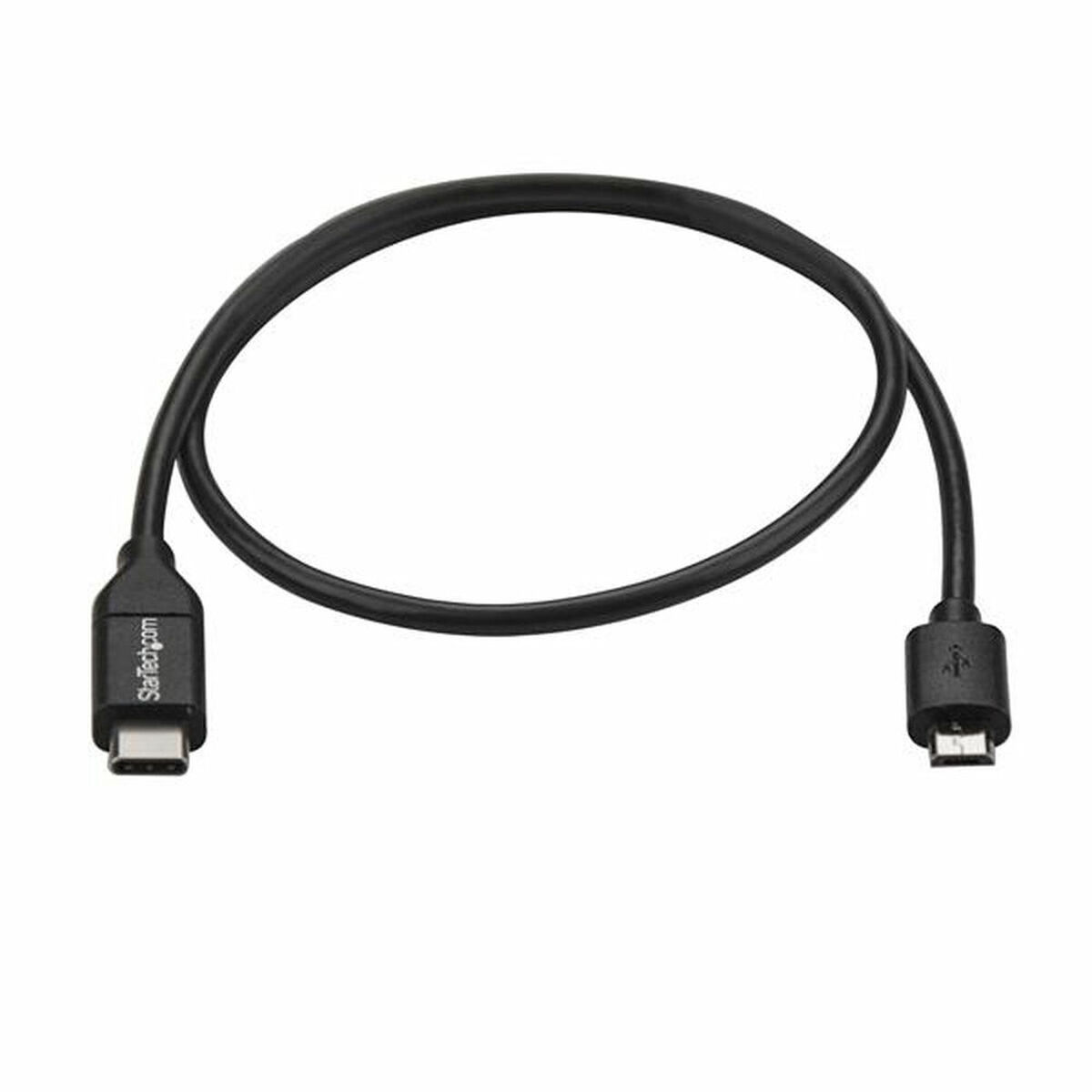 USB-kabel Startech USB2CUB50CM USB C Svart