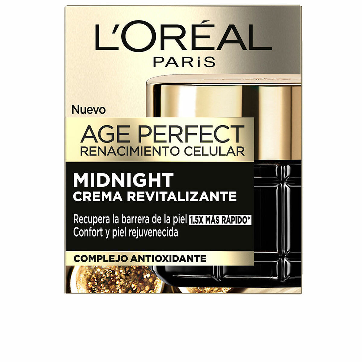 Anti-aging nattkräm L'Oreal Make Up Age Perfect 50 ml Vitaliserande